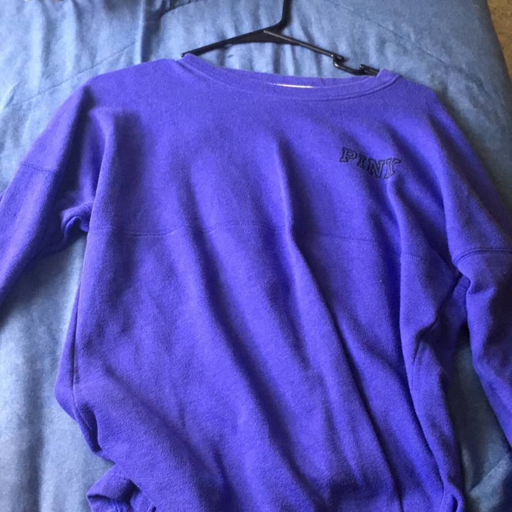 VICTORIOUS SECRET PINK PURPLE SWEATSHIRT BIG!!!